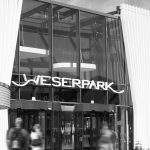 Shopping Center Weserpark in Bremen, Eingangsbereich Türen