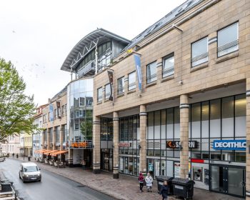 Shopping Center Libori Galerie in Paderborn, Außenfassade